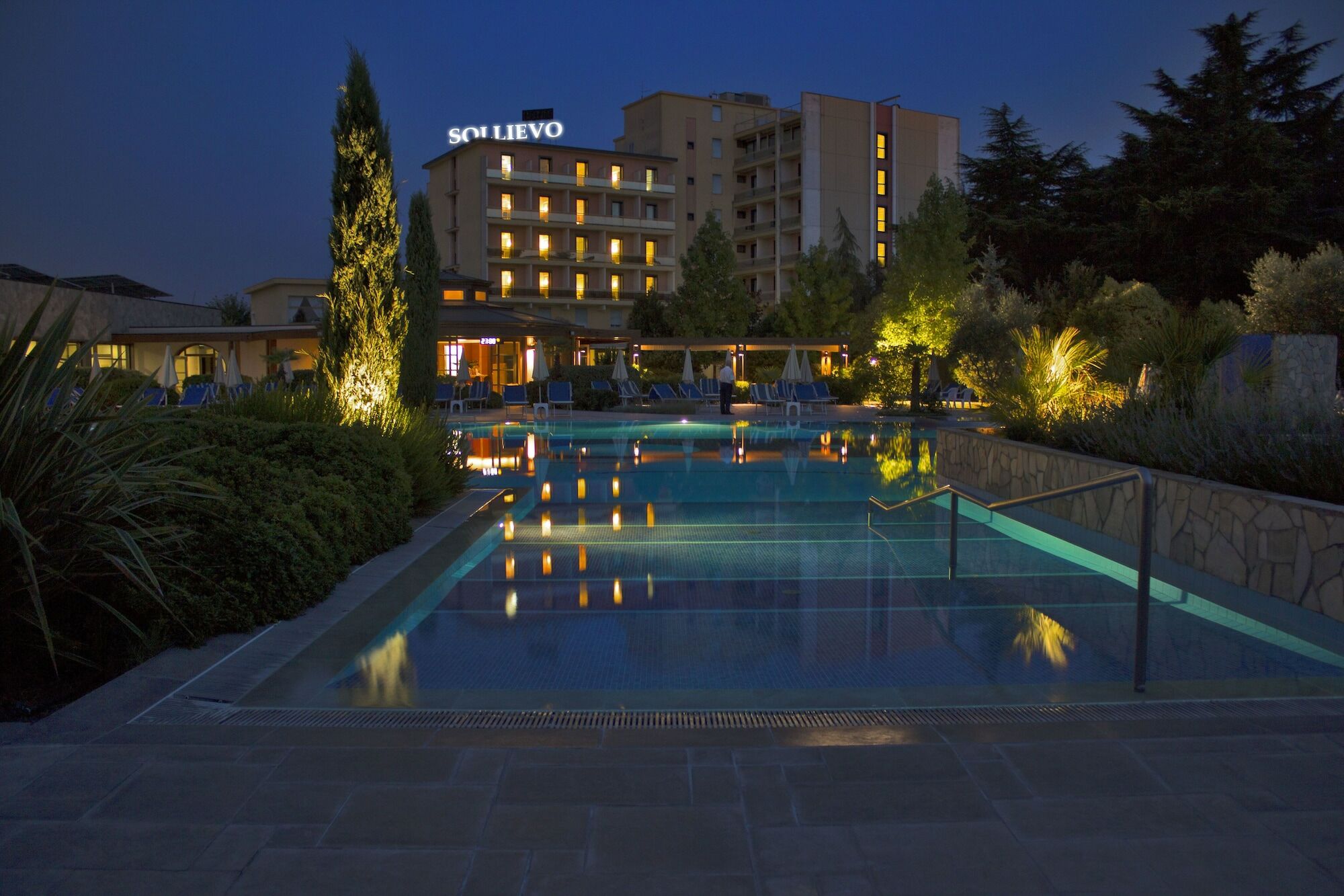 Hotel Sollievo 몬테그로또테르메 외부 사진
